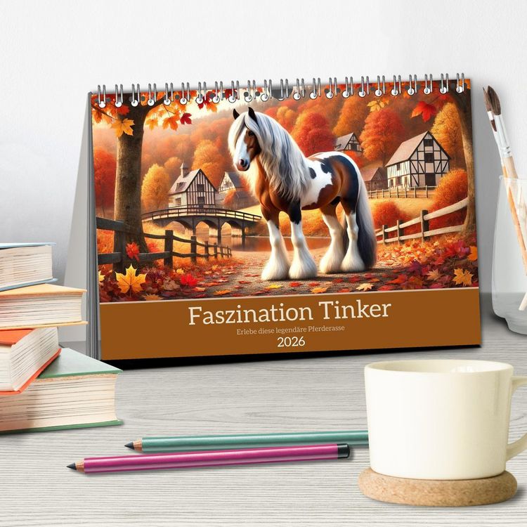 Produktbild: Faszination Tinker (Tischkalender 2026 DIN A5 quer), CALVENDO Monatskalender