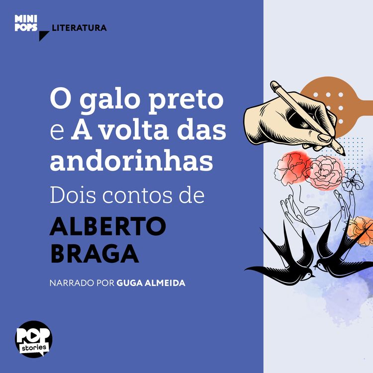 Produktbild: O galo preto e A volta das andorinhas: dois contos de Alberto Braga