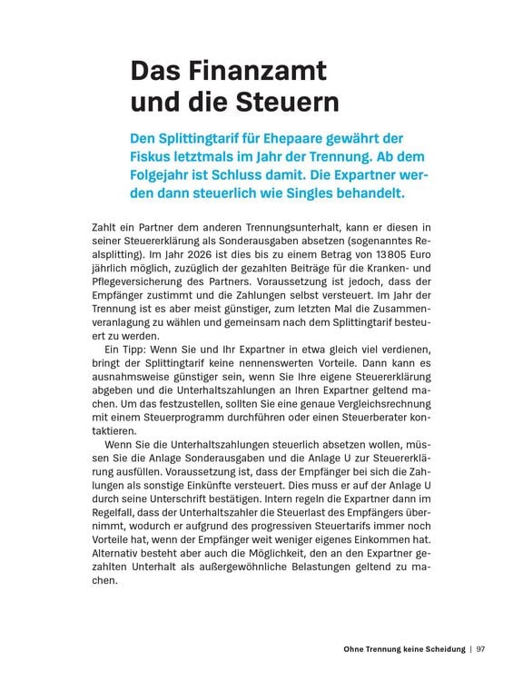 Produktbild: Hilfe bei Scheidung und Trennung