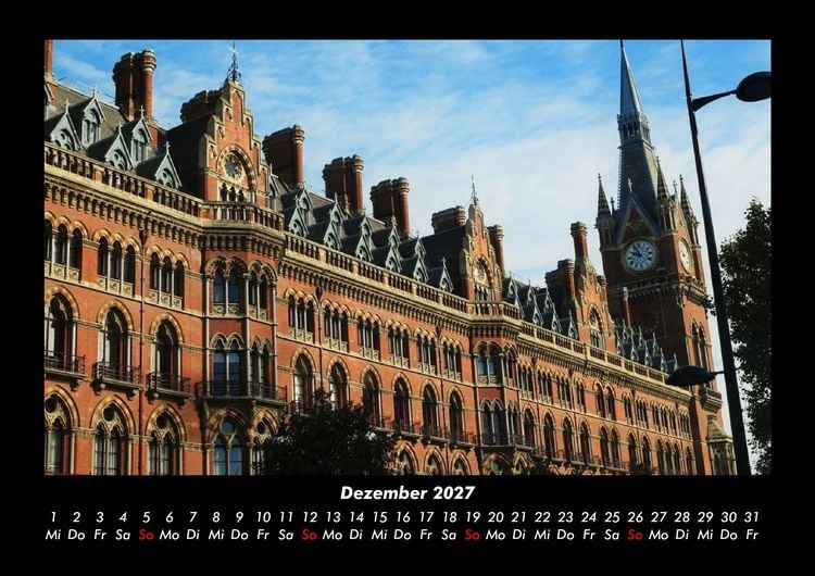 Produktbild: London 2027 Fotokalender DIN A3