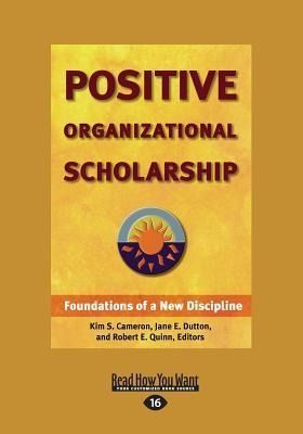 Produktbild: Positive Organizational Scholarship (Large Print 16pt), Volume 2