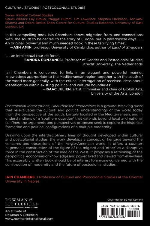Produktbild: Postcolonial Interruptions, Unauthorised Modernities