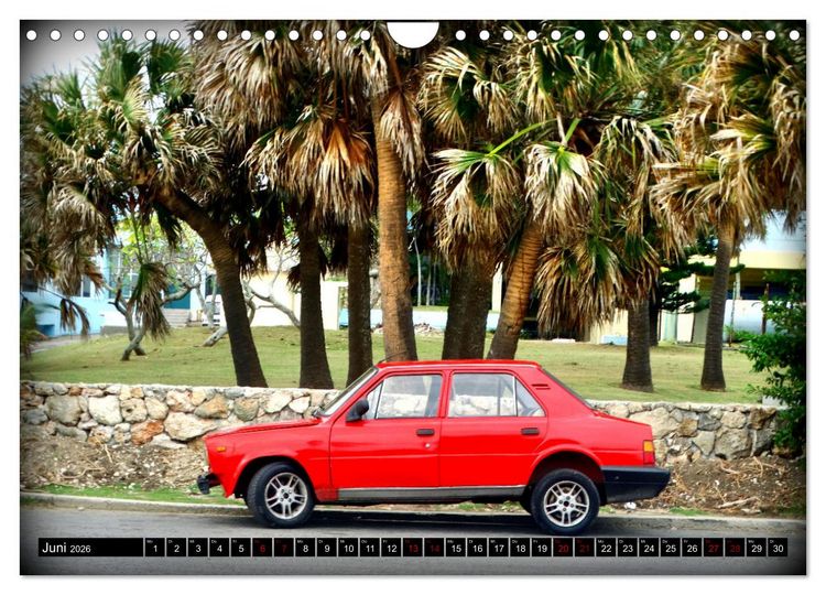 Produktbild: SKODA HITS - Oldtimer der CSSR in Kuba (Wandkalender 2026 DIN A4 quer), CALVENDO Monatskalender