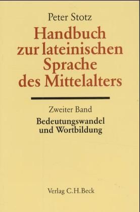 Produktbild: Handbuch zur lateinischen Sprache des Mittelalters. Tl.2
