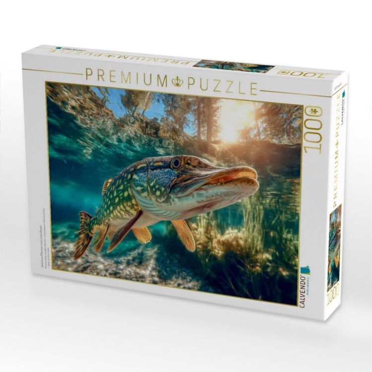 Produktbild: CALVENDO Puzzle Zwischen Pflanzen und Lichtreflexen | 1000 Teile Lege-Gr&ouml;&szlig;e 64x48cm Foto-Puzzle f&uuml;r gl&uuml;ckliche Stunden