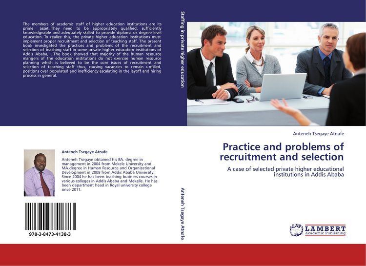 Produktbild: Practice and problems of recruitment and selection