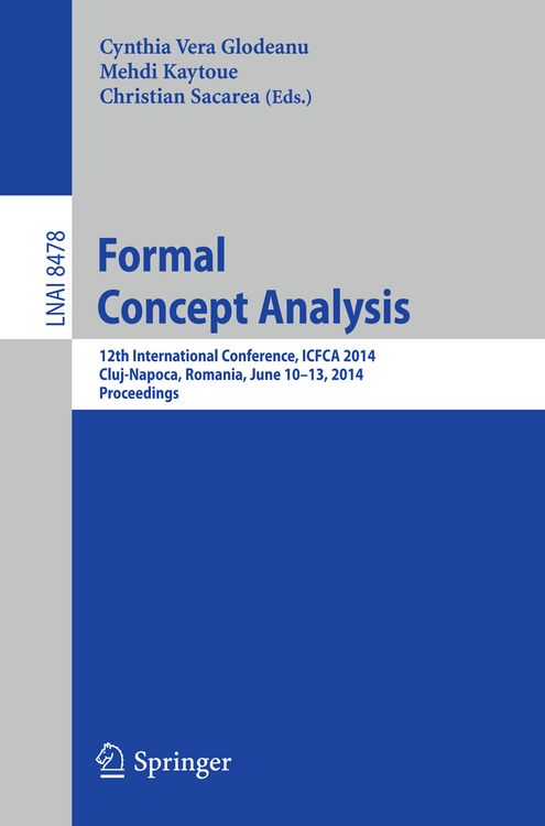 Produktbild: Formal Concept Analysis