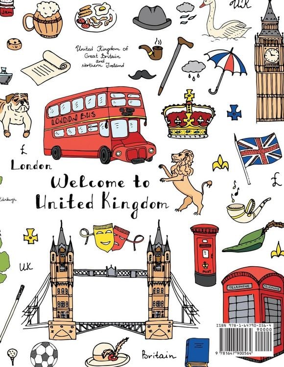 Produktbild: England Coloring Book