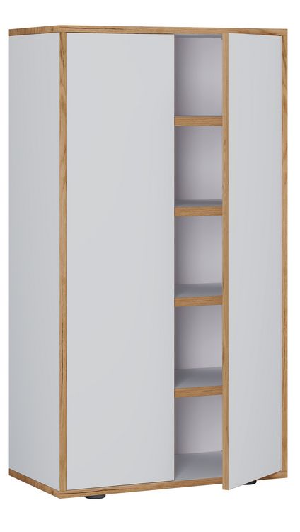 Produktbild: XL Holz Gro&szlig;er Schuhschrank Schuhkommode Salia B60