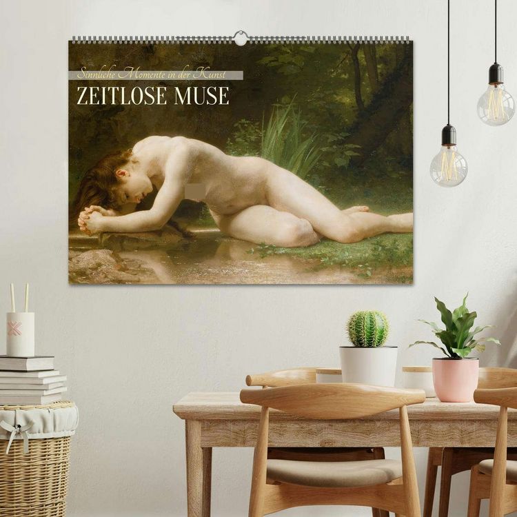 Produktbild: Zeitlose Muse (Wandkalender 2026 DIN A2 quer), CALVENDO Monatskalender