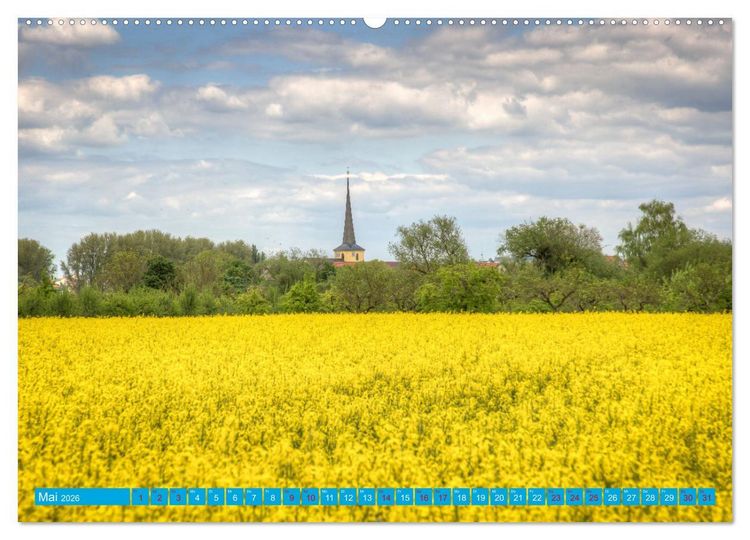 Produktbild: Natur pur - Volkach am Main (Wandkalender 2026 DIN A2 quer), CALVENDO Monatskalender
