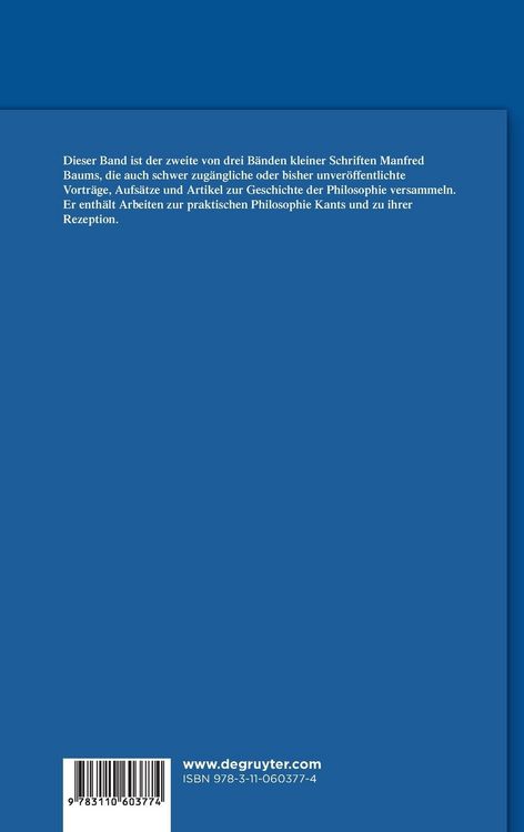 Produktbild: Arbeiten zur praktischen Philosophie Kants