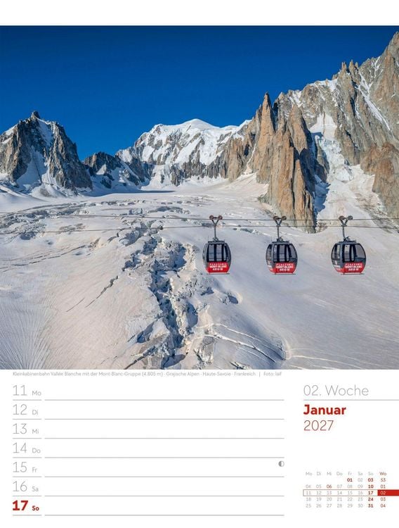 Produktbild: Faszination Alpenwelt Wochenplaner Kalender 2027