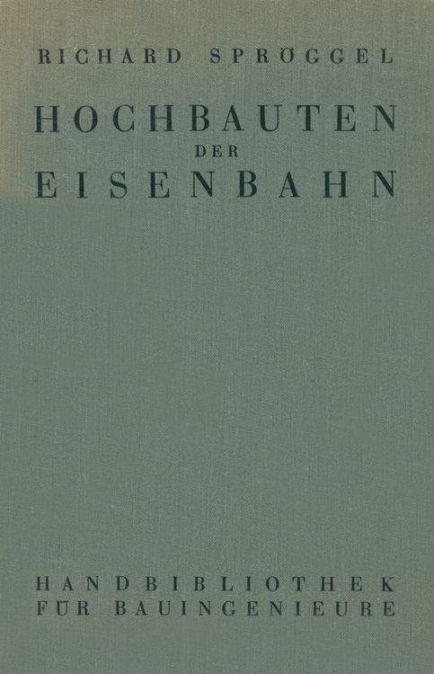 Produktbild: Hochbauten der Eisenbahn