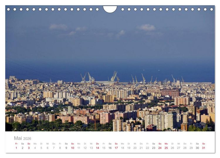 Produktbild: Impressionen aus Sizilien (Wandkalender 2026 DIN A4 quer), CALVENDO Monatskalender