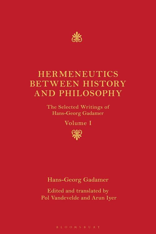 Produktbild: Hermeneutics between History and Philosophy