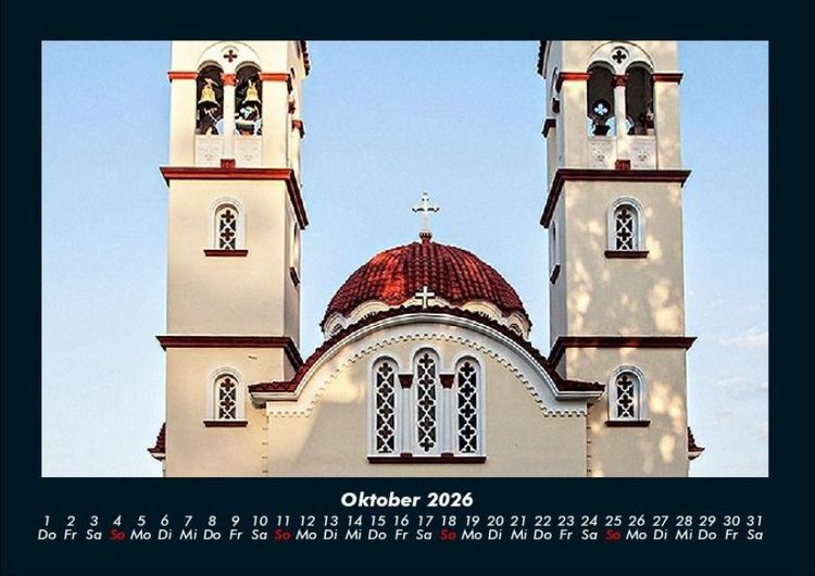 Produktbild: Religi&ouml;se Architektur 2026 Fotokalender DIN A4