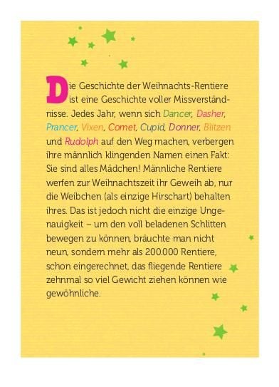 Produktbild: 24 Fun Facts - Die volle Ladung Weihnachtswissen