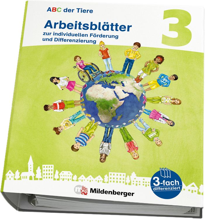 Produktbild: ABC der Tiere 3 Neubearbeitung - Arbeitsbl&auml;tter zur individuellen F&ouml;rderung und Differenzierung