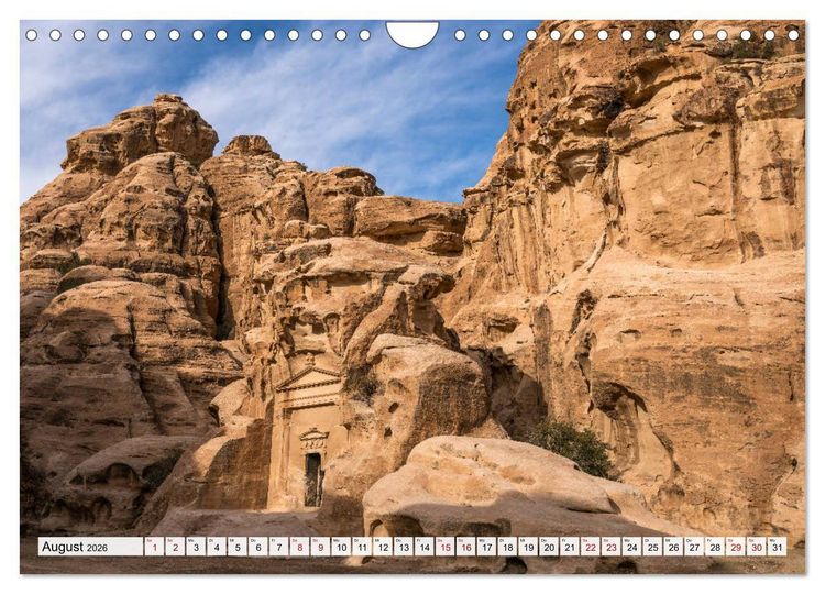 Produktbild: Jordanien (Wandkalender 2026 DIN A4 quer), CALVENDO Monatskalender