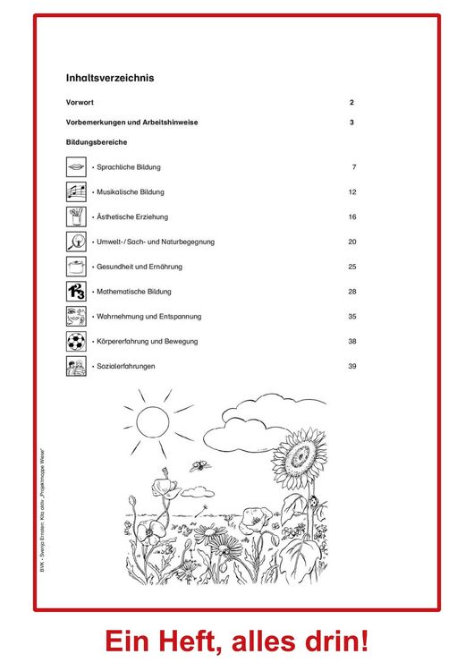 Produktbild: Kita aktiv Projektmappe Wiese