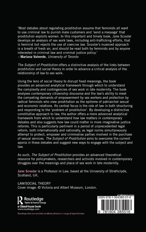Produktbild: The Subject of Prostitution