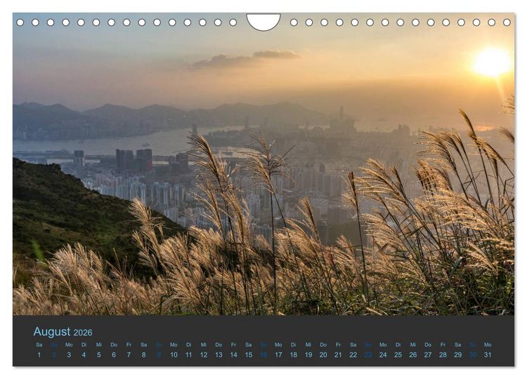 Produktbild: Hong Kong - Skylines (Wandkalender 2026 DIN A4 quer), CALVENDO Monatskalender