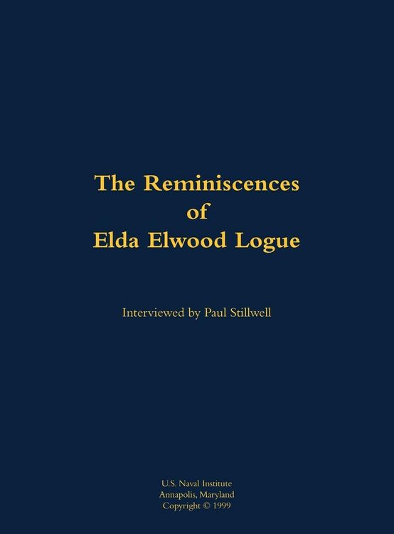 Produktbild: The Reminiscences of Elda Elwood Logue
