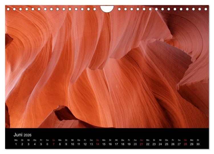 Produktbild: Sand und Stein 2026 (Wandkalender 2026 DIN A4 quer), CALVENDO Monatskalender