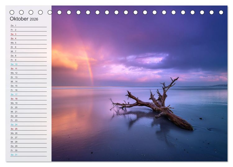 Produktbild: Im Fluss der Zeit (Tischkalender 2026 DIN A5 quer), CALVENDO Monatskalender