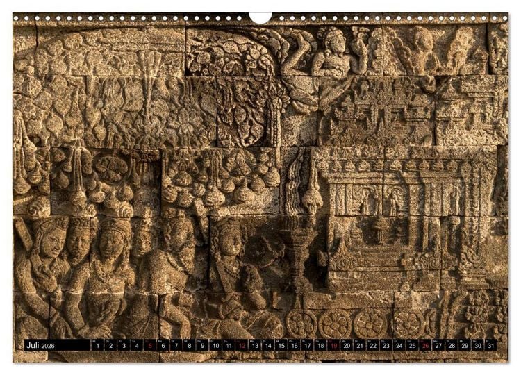 Produktbild: Yogyakarta - Indonesien (Wandkalender 2026 DIN A3 quer), CALVENDO Monatskalender
