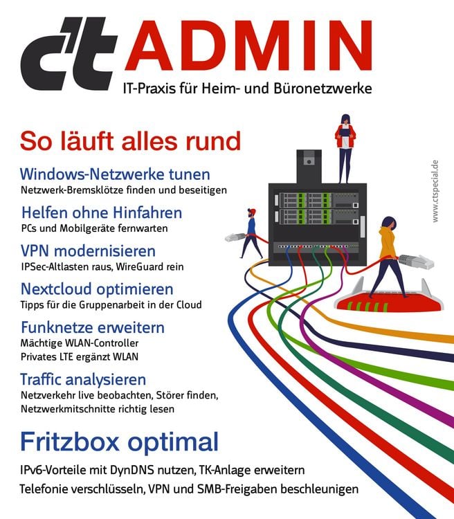 Produktbild: C't Admin (2020)