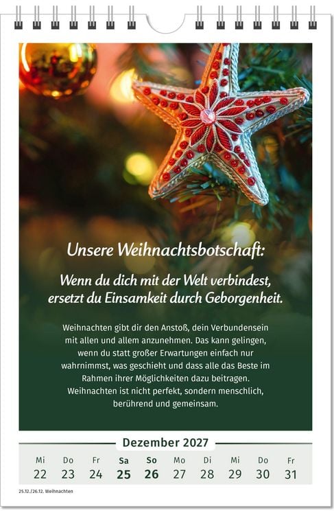 Produktbild: Der Lebensfreude-Kalender 2027 im Gro&szlig;format