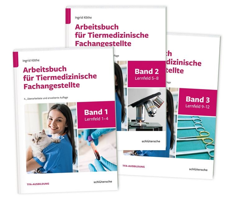 Produktbild: Arbeitsb&uuml;cher f&uuml;r Tiermedizinische Fachangestellte SET