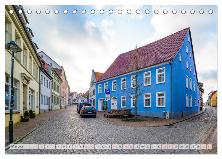 Produktbild: Wolgast Impressionen (Tischkalender 2026 DIN A5 quer), CALVENDO Monatskalender