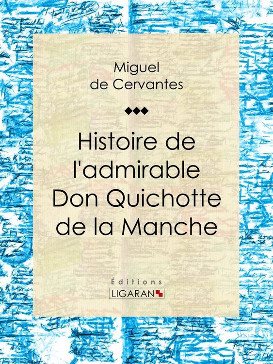 Produktbild: Histoire de l'admirable Don Quichotte de la Manche