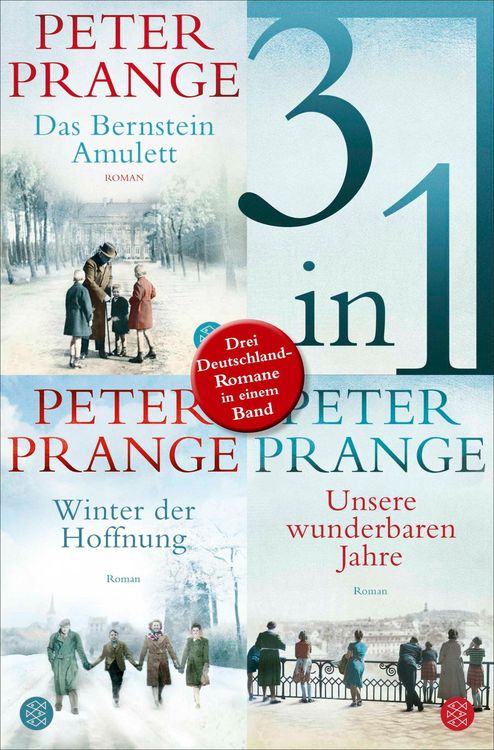 Produktbild: Das Bernstein-Amulett / Winter der Hoffnung / Unsere wunderbaren Jahre - Drei Deutschland-Romane in einem Band