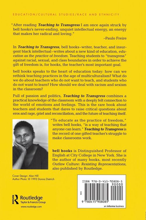 Produktbild: Teaching to Transgress: Education as the Practice of Freedom