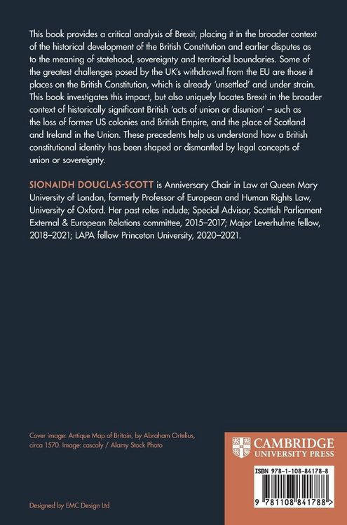 Produktbild: Brexit, Union, and Disunion