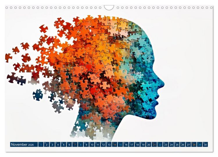Produktbild: Faszination PUZZLE (Wandkalender 2026 DIN A3 quer), CALVENDO Monatskalender