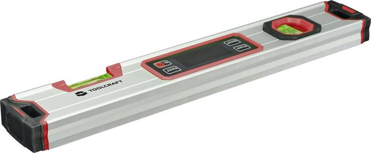Produktbild: TOOLCRAFT TO-7337448 Digitale Wasserwaage mit Magnet 400mm 360&deg; 1.0 mm/m