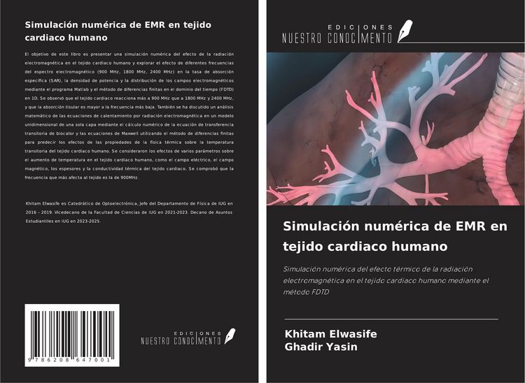 Produktbild: Simulaci&oacute;n num&eacute;rica de EMR en tejido cardiaco humano