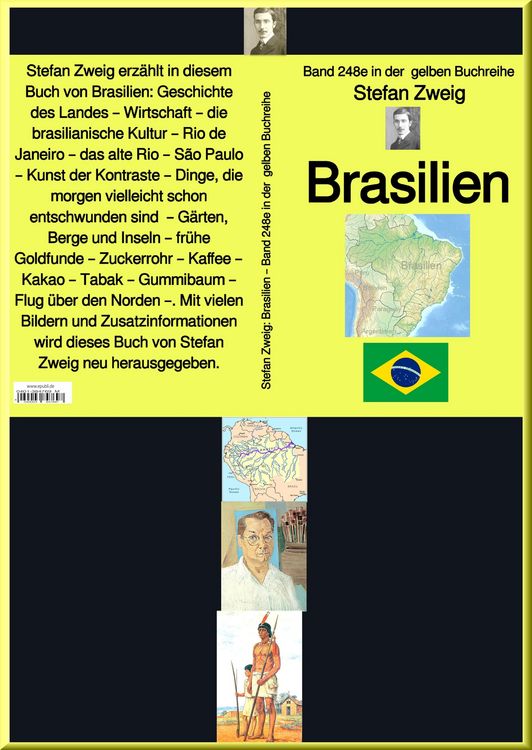 Produktbild: Stefan Zweig: Brasilien - Band 248 in der gelben Buchreihe - bei J&uuml;rgen Ruszkowski
