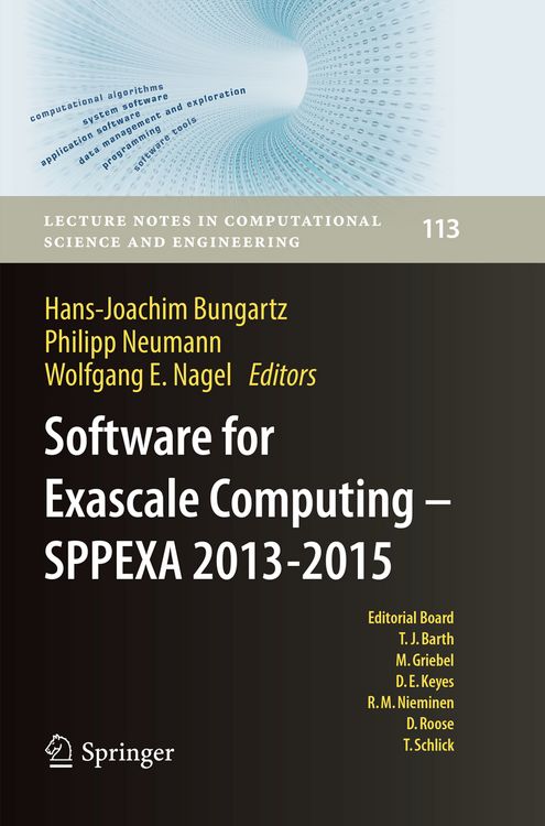 Produktbild: Software for Exascale Computing - SPPEXA 2013-2015