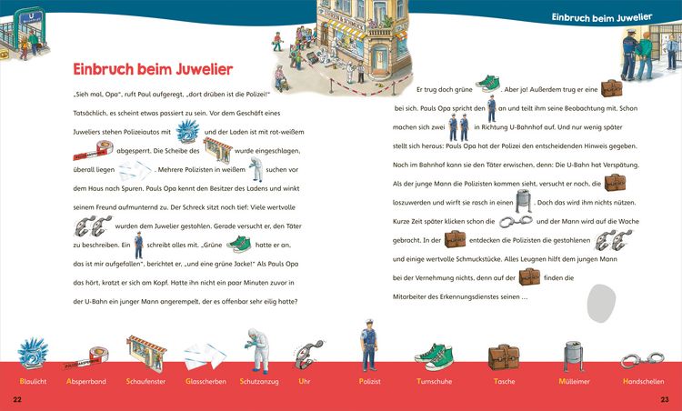 Produktbild: WAS IST WAS Junior Mitmach-Heft Polizei