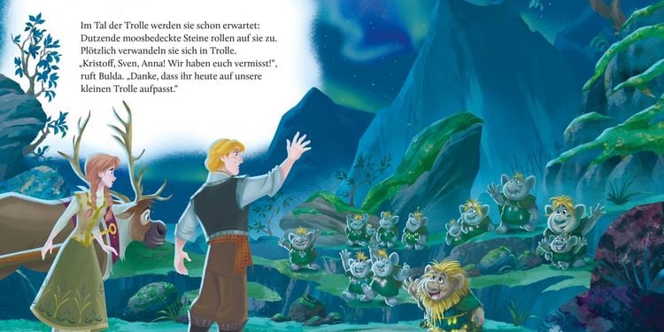 Produktbild: Maxi-Mini Disney: Gutenacht-Geschichten 240: Olaf und die Trollbabys
