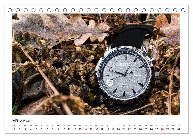 Produktbild: Uhren aus aller Welt - Die Fortsetzung (Tischkalender 2026 DIN A5 quer), CALVENDO Monatskalender