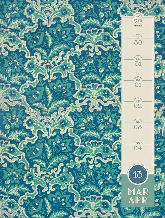 Produktbild: Patterns Wochenplaner Kalender 2027
