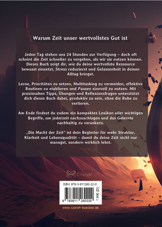 Produktbild: Die Macht der Zeit - Warum Zeit unser wertvollstes Gut ist