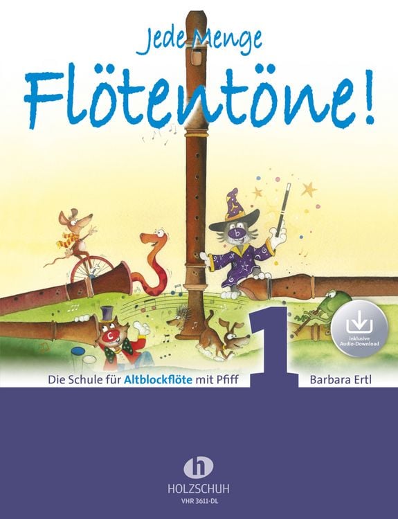 Produktbild: Jede Menge Fl&ouml;tent&ouml;ne! 1 (mit Audio-Download)
